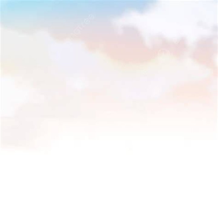 Sunny Sky White Transparent, Colorful Sunny Sky Png, Sunny Sky And