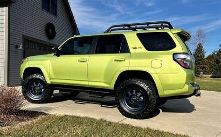 The Lime Rush 2022 Toyota 4Runner TRD Pro Stands Out Among the Rest