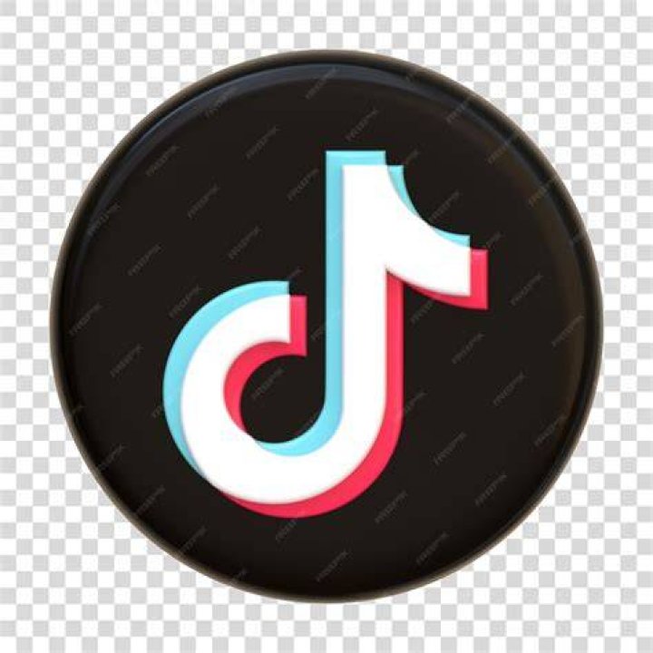 Tik Tok Logo Social Media Sign Tik Tok Icon On Transparent Background