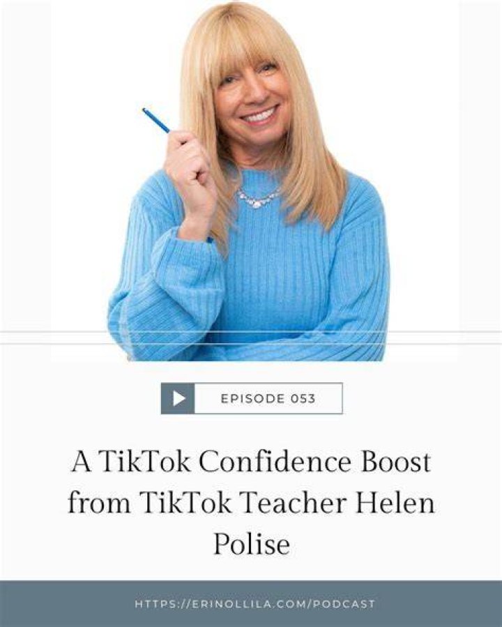 TikTok Teacher Helen Polise