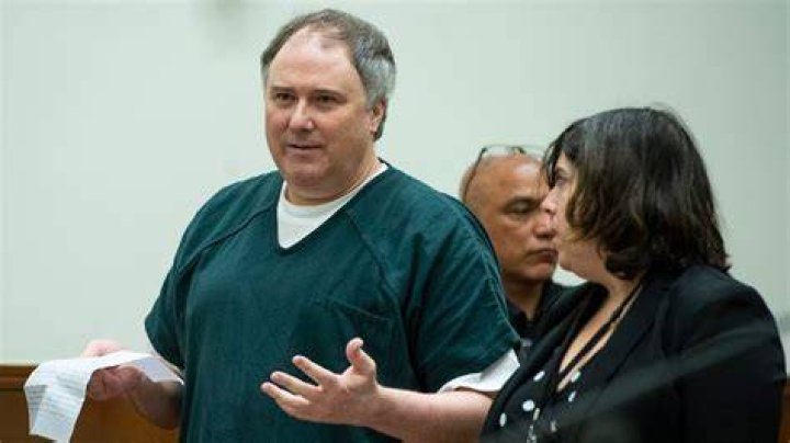 Timothy Bass speaks before his sentencing in the Stavik murder case