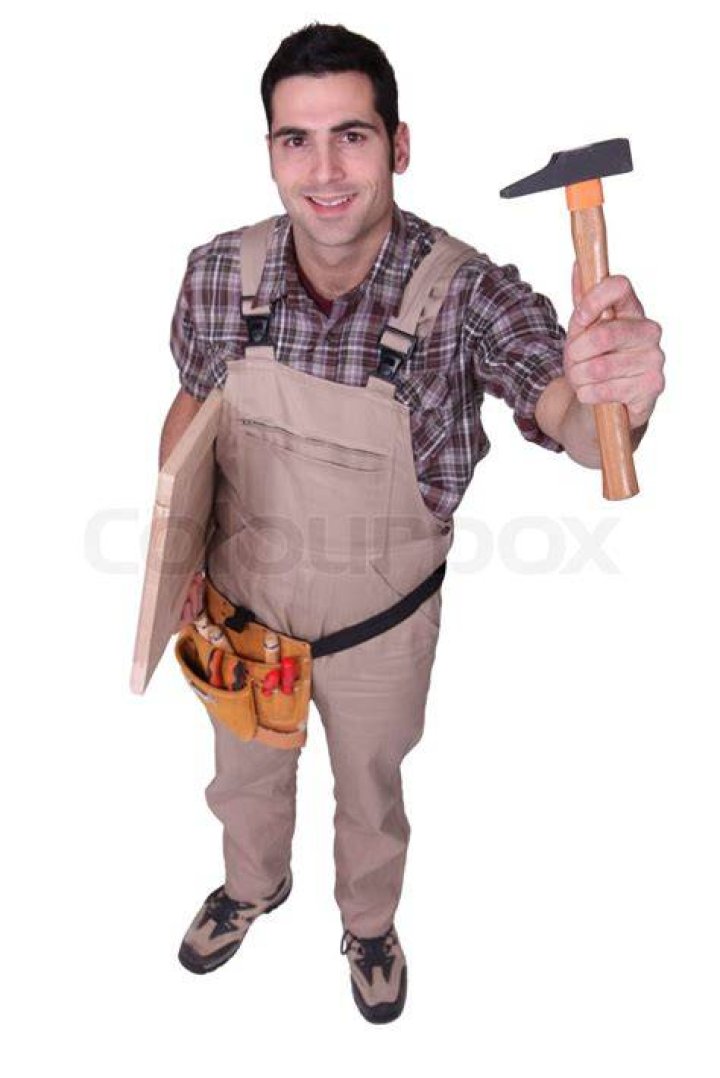 Tradesman Stock image Colourbox