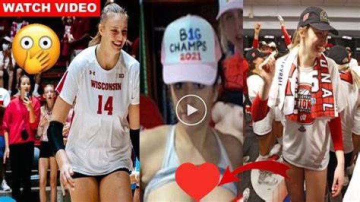 WATCH Wisconsin Volleyball Team Leaked Video and Photos Viral On