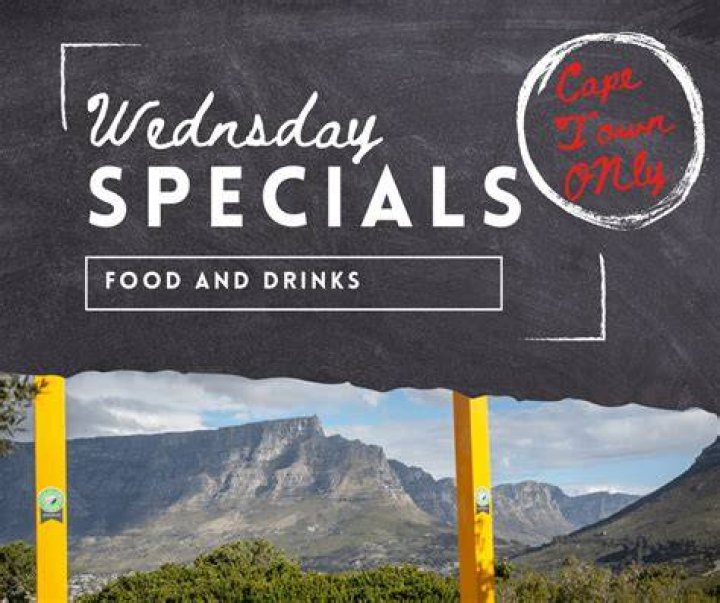 Wednesday Food Specials In Cape Town 2019 Secret Cape Town