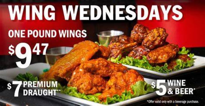 Wednesday Special and Food Specials in South Africa