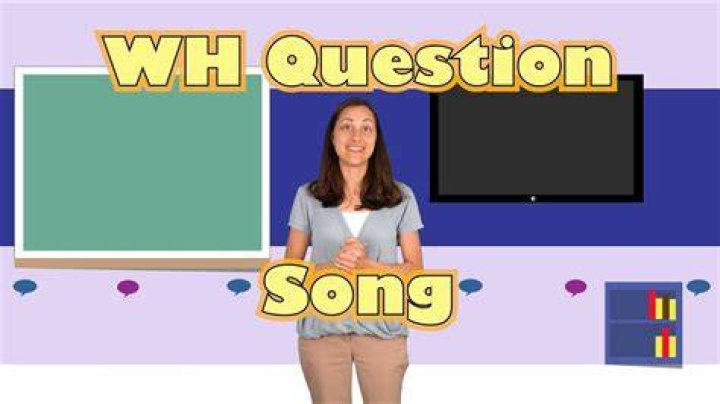 WH Questions Song Songs for Speech Therapy and ELD YouTube