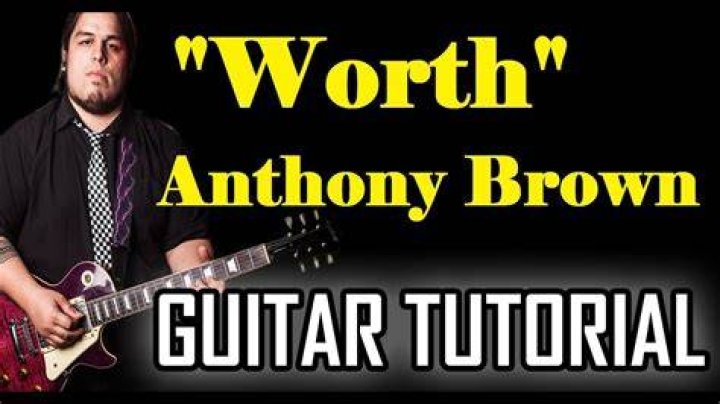 Worth Anthony Brown *GUITAR TUTORIAL* YouTube